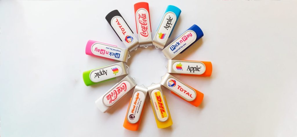 pendrives gota de resina