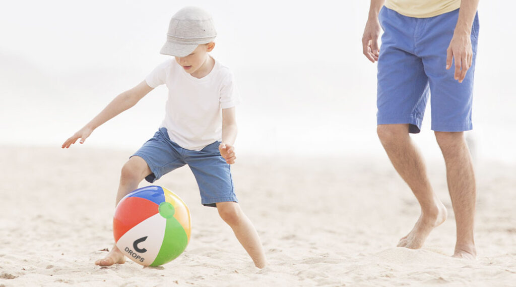pelota hinchable de playa