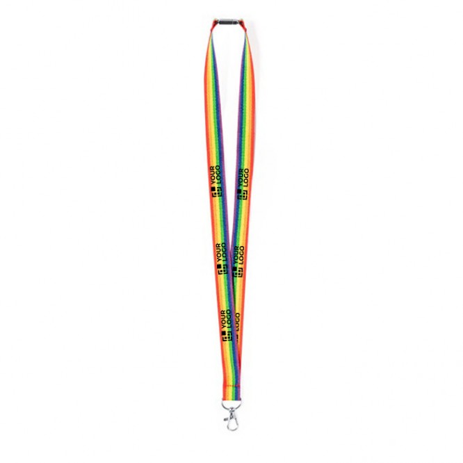 Lanyard arco iris