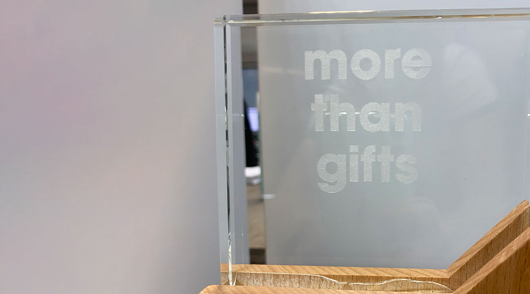 Grabado láser en cristal